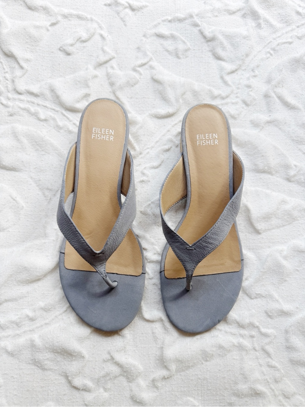 Eileen Fisher Erika
Leather Sandal Size 8.5 New